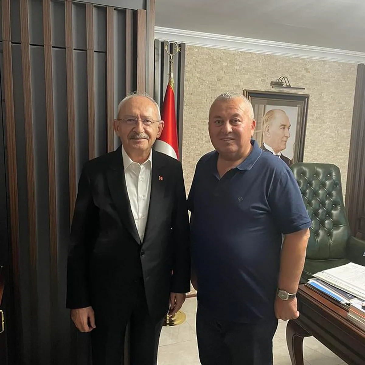 Demokrat Parti Genel Başkan Yardımcısı Cemal Enginyurt, Kemal Kılıçdaroğlu'nu Ziyaret Etti Demokrat Parti Genel Başkan Yardımcısı Cemal Enginyurt, Kemal Kılıçdaroğlu'nu Ziyaret Etti