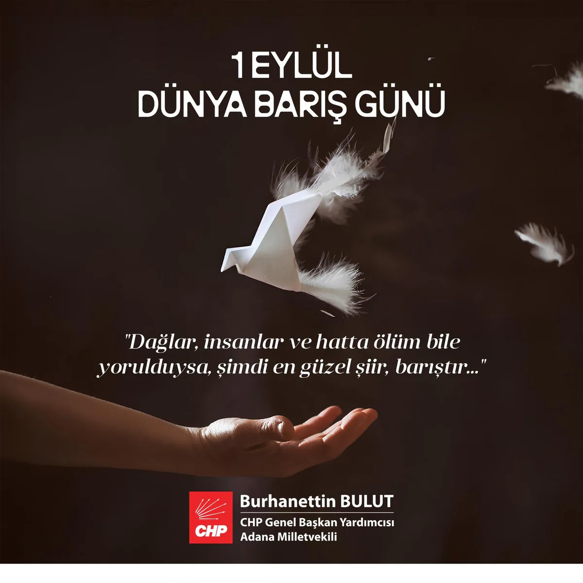 Dünya Barış Günü Kutlu Olsun! Dünya Barış Günü Kutlu Olsun!