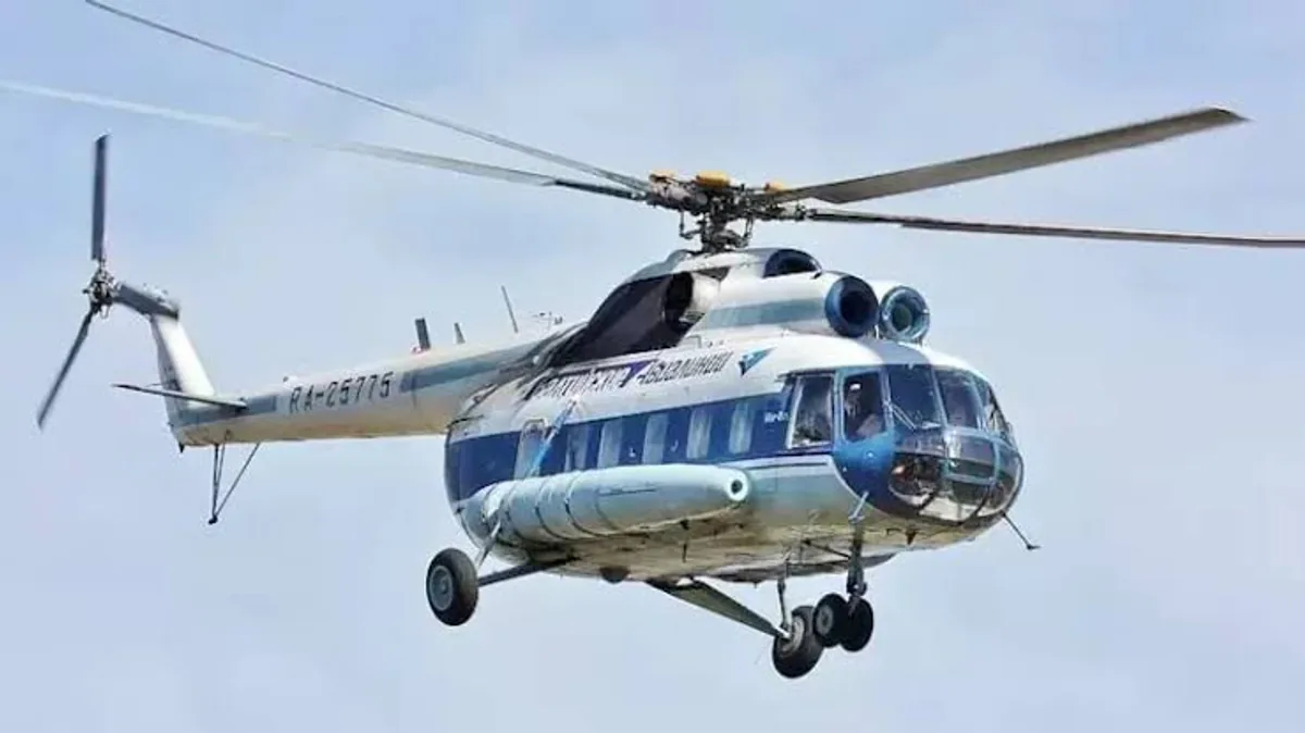 Kamçatka Yarımadası'nda Mi-8T Helikopteri Kayboldu Kamçatka Yarımadası'nda Mi-8T Helikopteri Kayboldu