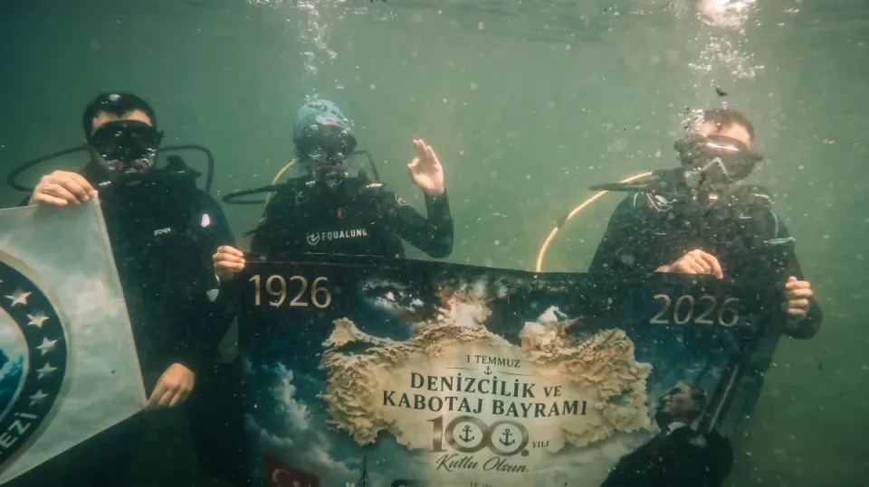 Yalova'da Mavi Vatan Ruhu: Kabotaj Kanunu'nun 100. Yılına Özel Dalış görseli