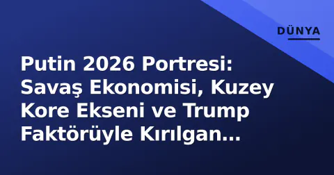 Putin 2026 Portresi: Savaş Ekonomisi, Kuzey Kore Ekseni ve Trump Faktörüyle Kırılgan Dengeler