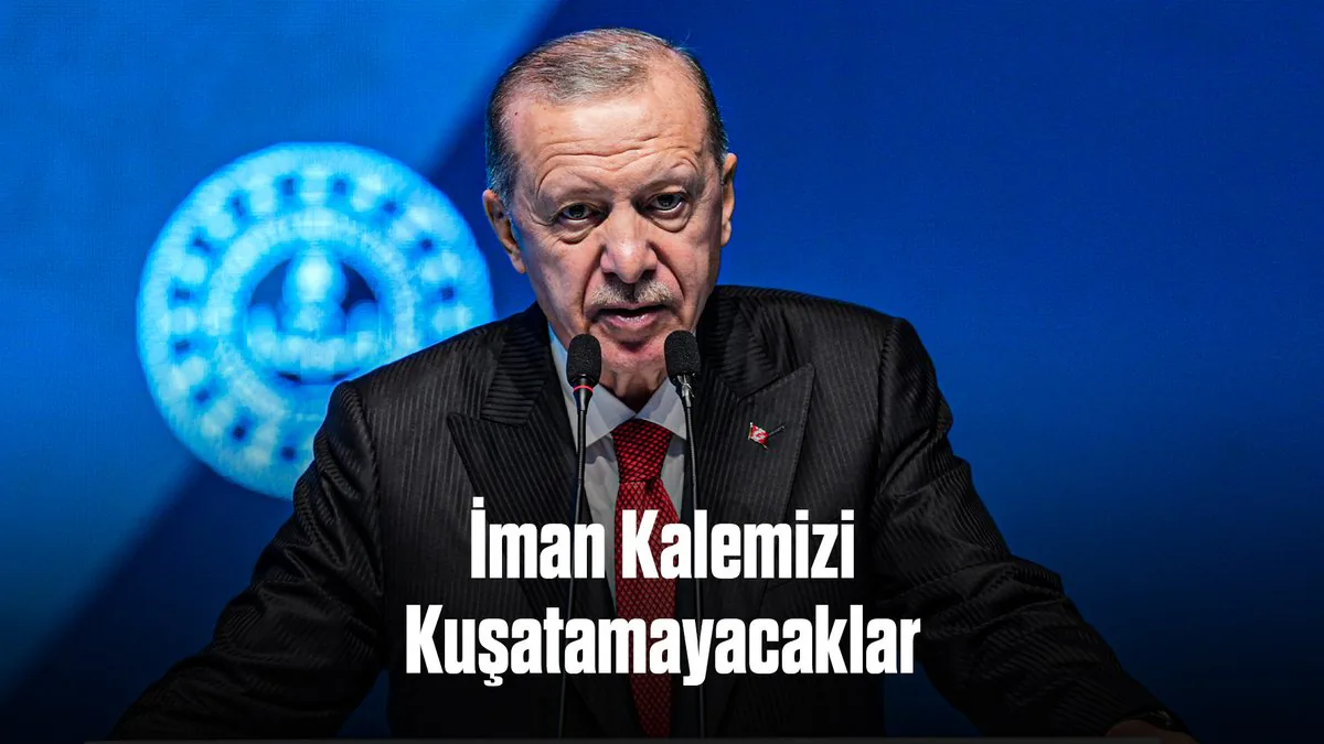Bakan Tekin: Milletin ruh kökünden koparılmadan esir alınamayız Bakan Tekin: Milletin ruh kökünden koparılmadan esir alınamayız