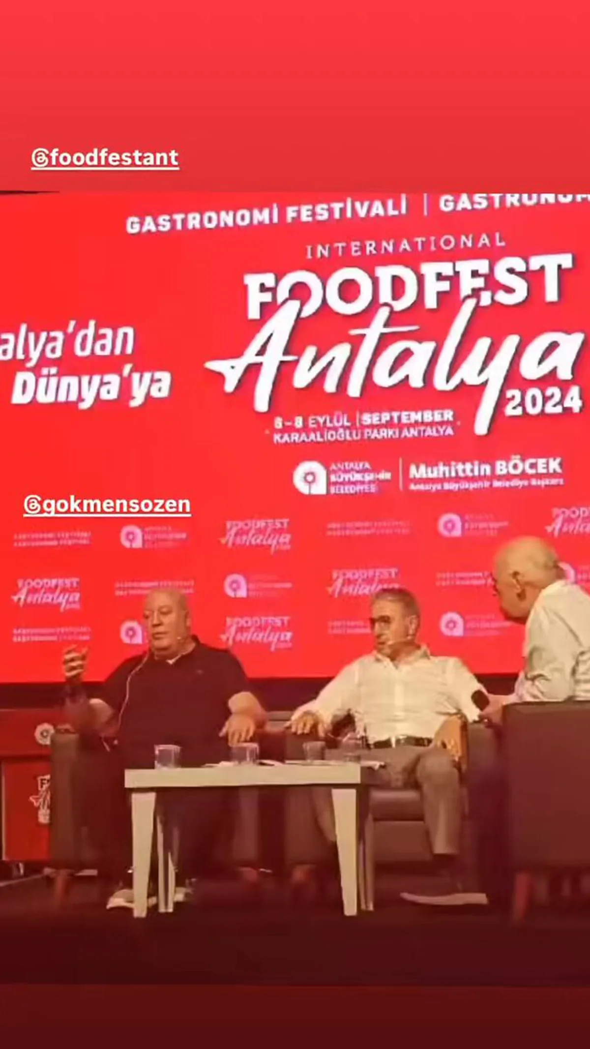 TURIZOOM Yönetim Kurulu Başkanı Ali Can Aksu, International Food Fast Antalya 2024 paneline katıldı TURIZOOM Yönetim Kurulu Başkanı Ali Can Aksu, International Food Fast Antalya 2024 paneline katıldı