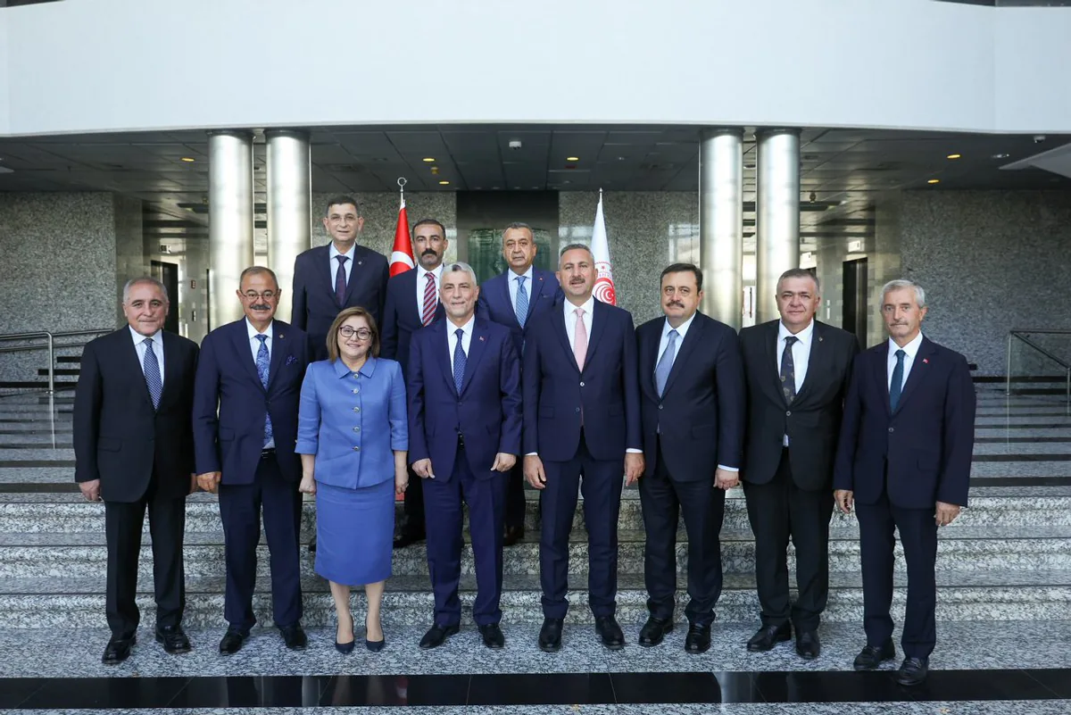 Gaziantep İş Dünyası Temsilcileri Ankara'da Bakanlarla Buluştu Gaziantep İş Dünyası Temsilcileri Ankara'da Bakanlarla Buluştu