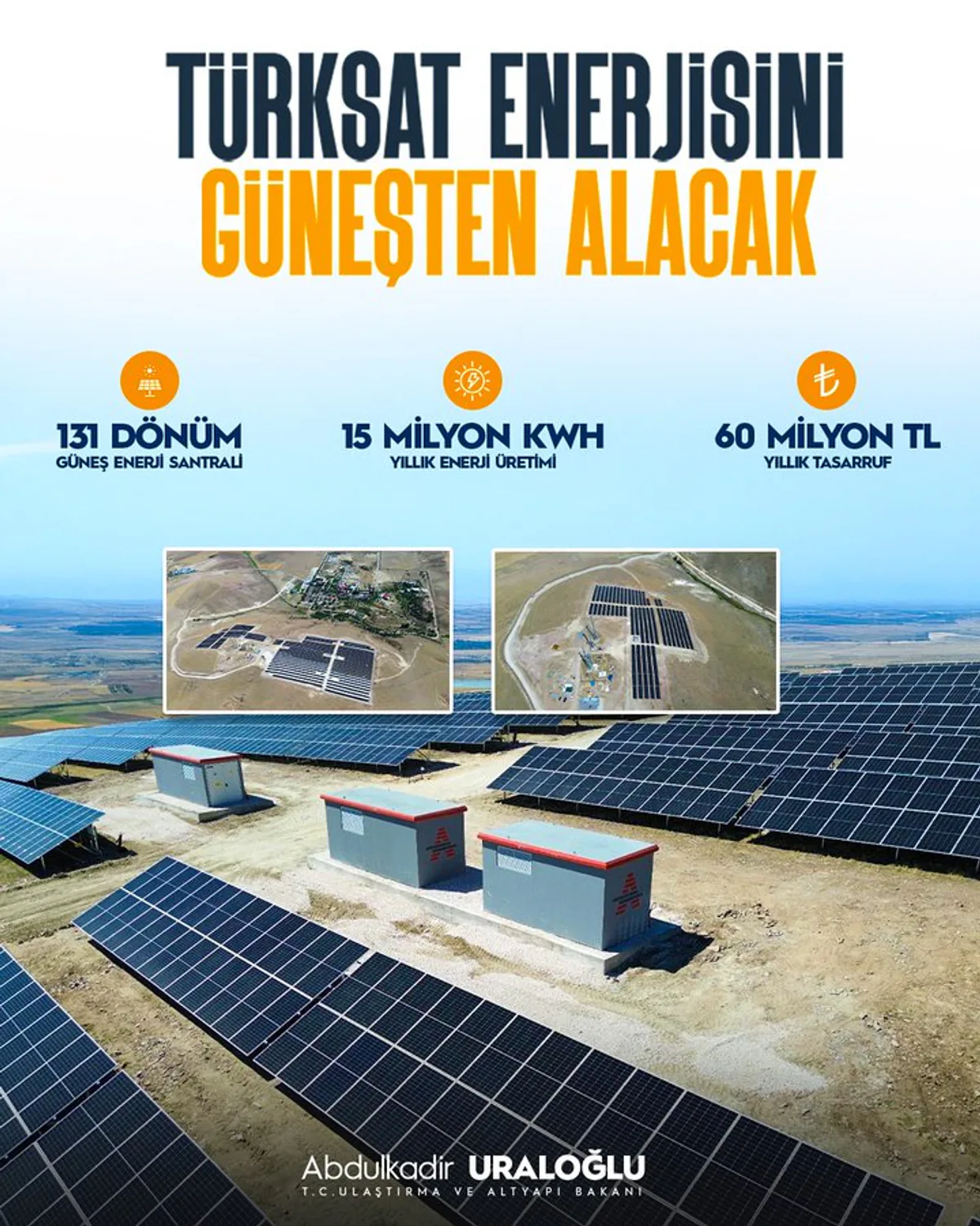 Türksat, Güneş Enerjisine Yöneliyor Türksat, Güneş Enerjisine Yöneliyor