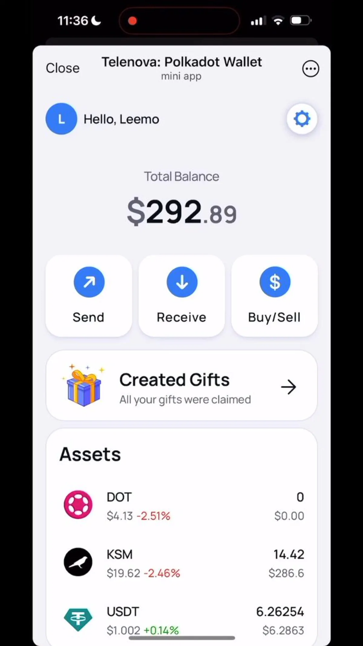 Telenova, Polkadot'un Telegram üzerindeki Kendi Cüzdanını Kullanıcılarına Açtı Telenova, Polkadot'un Telegram üzerindeki Kendi Cüzdanını Kullanıcılarına Açtı