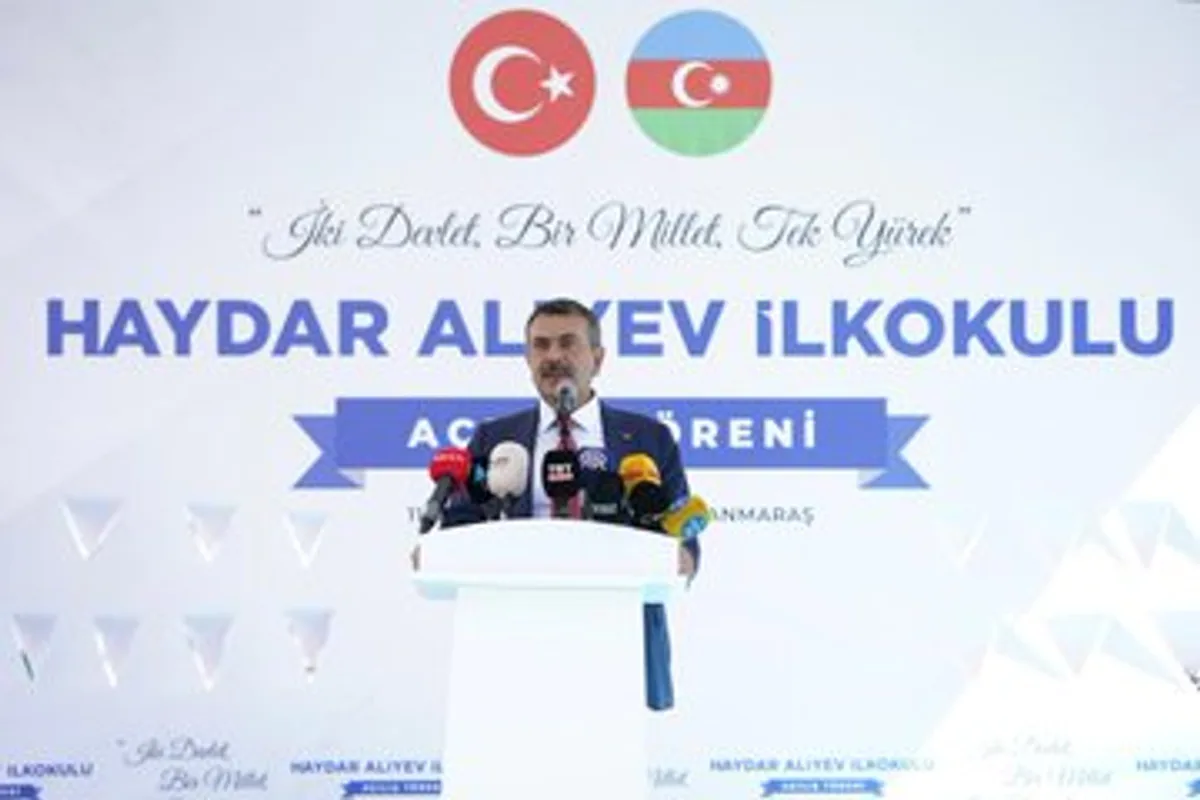 Kahramanmaraş'ta Haydar Aliyev İlkokulu Açıldı Kahramanmaraş'ta Haydar Aliyev İlkokulu Açıldı