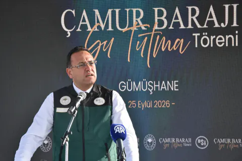 Gümüşhane Çamur Barajı su tutmaya başladı: Yıllık 1 milyar TL bereket