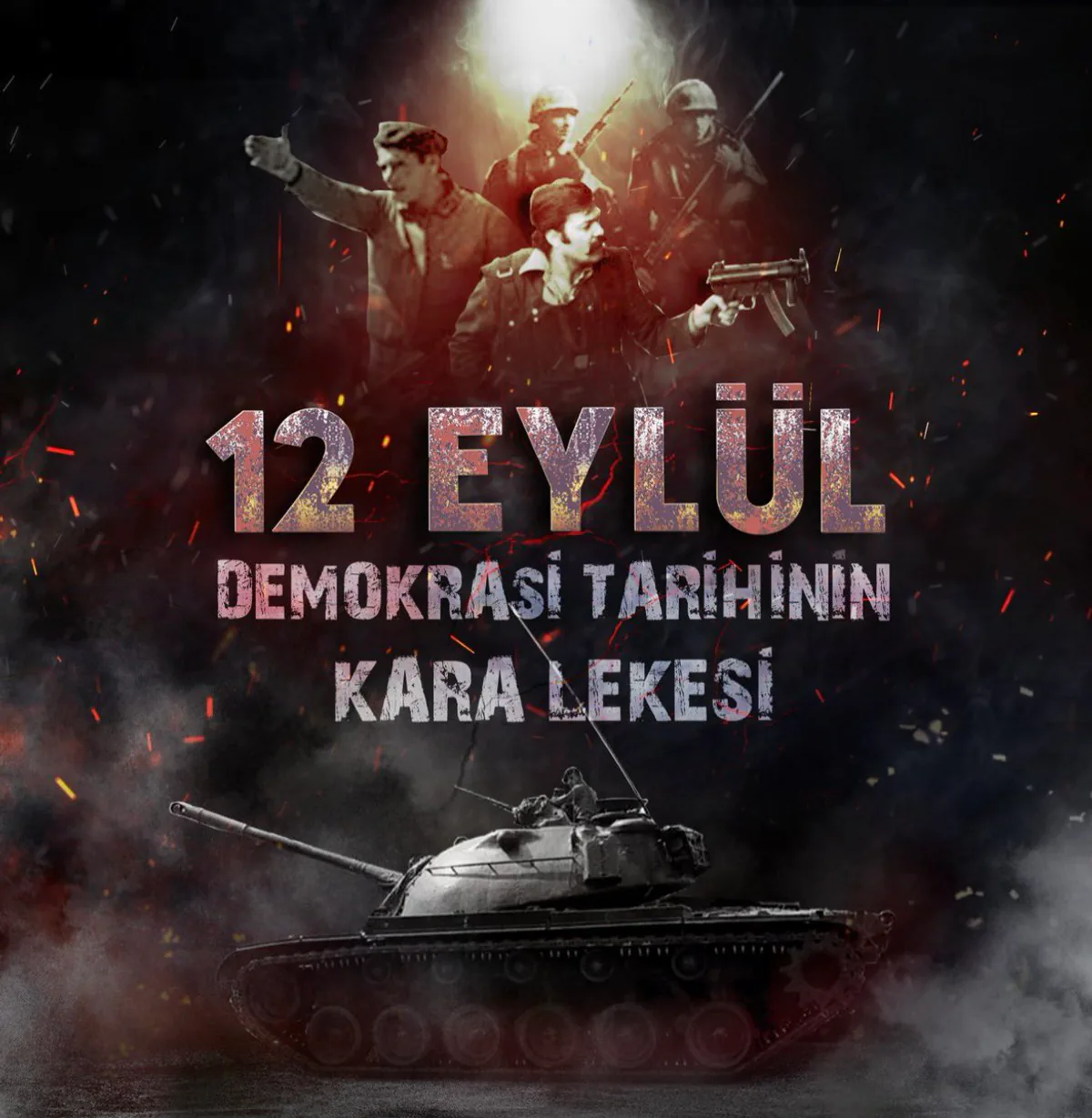 12 Eylül Darbesinin 44. Yıl Dönümünde Unutulanları Hatırlama Çağrısı 12 Eylül Darbesinin 44. Yıl Dönümünde Unutulanları Hatırlama Çağrısı