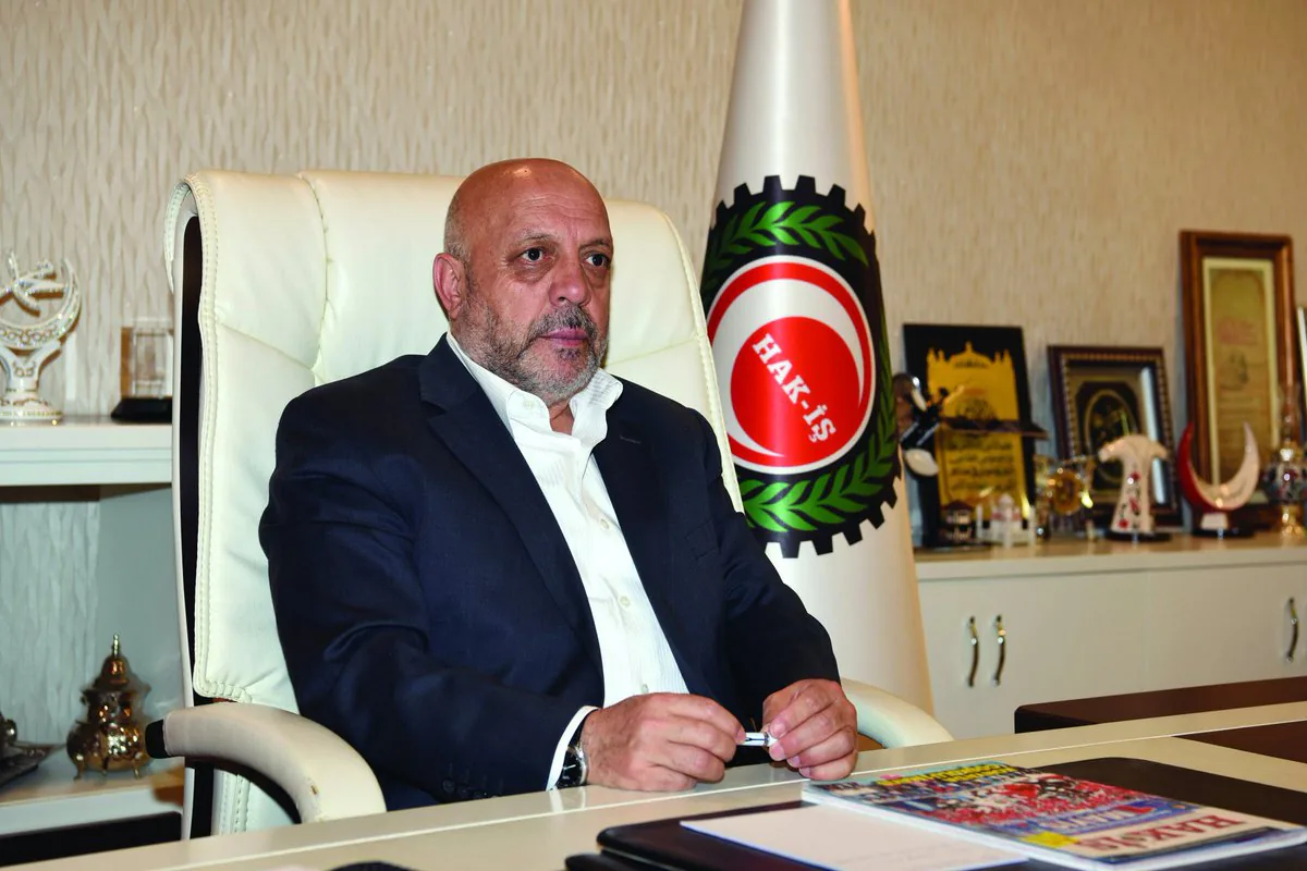 HAK-İŞ Genel Başkanı Mahmut Arslan'dan Demokrasi Açıklaması HAK-İŞ Genel Başkanı Mahmut Arslan'dan Demokrasi Açıklaması