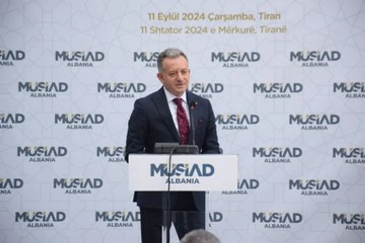MÜSİAD Arnavutluk'ta Yeni Bir Şube Açtı MÜSİAD Arnavutluk'ta Yeni Bir Şube Açtı