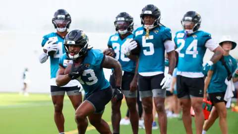 Jacksonville Jaguars koşusu Bhayshul Tuten hastalıkla antrenmandan alındı
