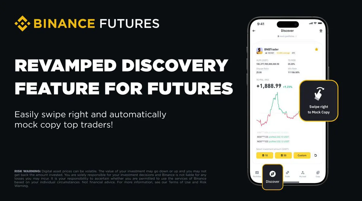 Binance, Futures Copy Trading için önemli bir güncelleme duyurdu Binance, Futures Copy Trading için önemli bir güncelleme duyurdu