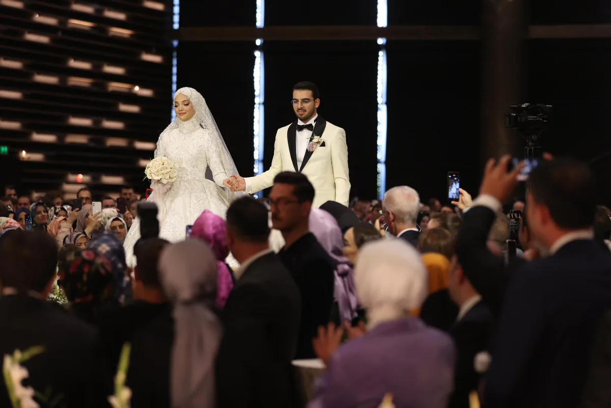 Konya'da Gerçekleşen Nikah Töreni Konya'da Gerçekleşen Nikah Töreni