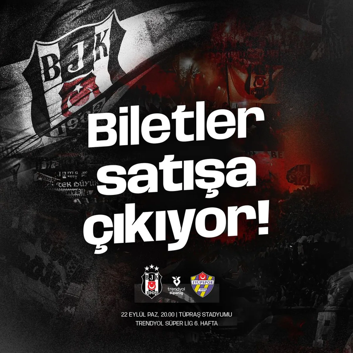 Beşiktaş, İkas Eyüpspor ile Karşılaşacak Beşiktaş, İkas Eyüpspor ile Karşılaşacak