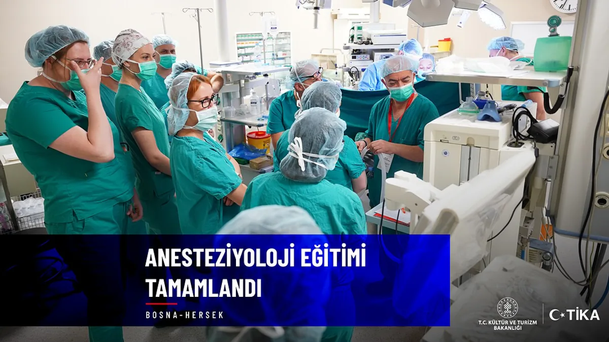 Bosna-Hersek'te Anesteziyoloji Eğitimi Tamamlandı Bosna-Hersek'te Anesteziyoloji Eğitimi Tamamlandı