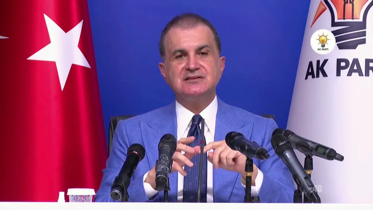 Ömer Çelik: Fransa'nın PKK Yaklaşımı Çifte Standartlı Ömer Çelik: Fransa'nın PKK Yaklaşımı Çifte Standartlı