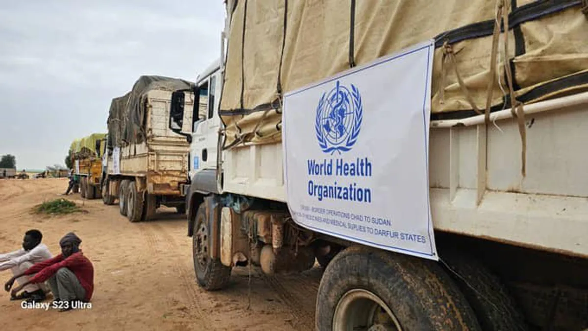 Birleşmiş Milletler ve Yardım Kuruluşları Sudan'a Yardım Konvoyları Gönderdi Birleşmiş Milletler ve Yardım Kuruluşları Sudan'a Yardım Konvoyları Gönderdi