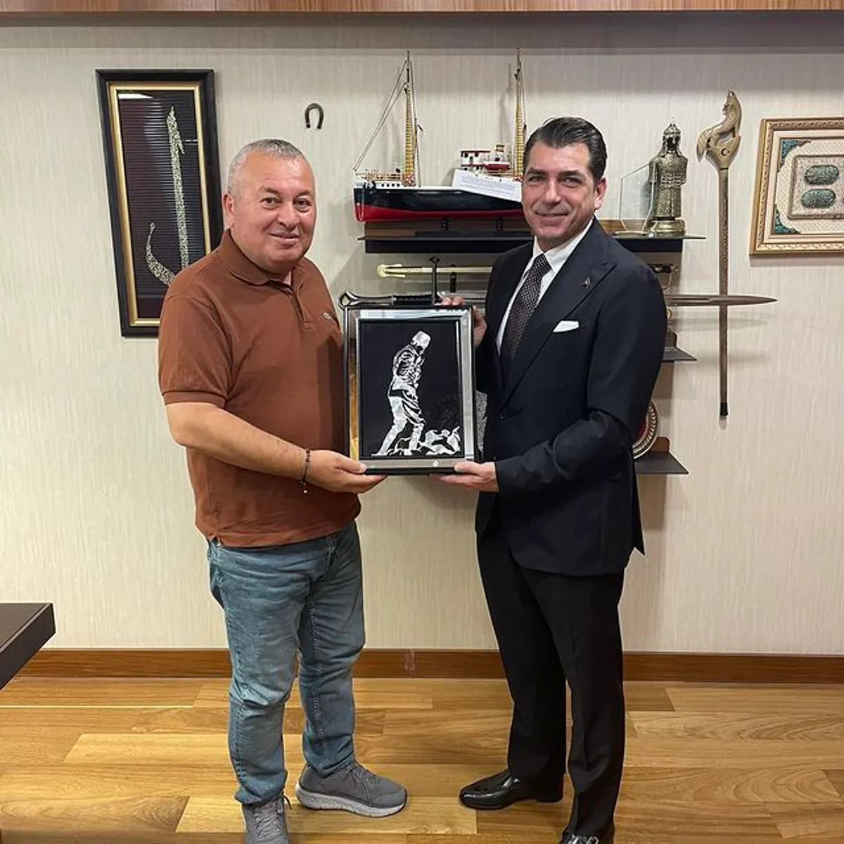 DP Genel Başkan Yardımcısı Cemal Enginyurt, İstanbul Büyükşehir Belediye Meclis Üyesi Ekrem Eray Arda'yı TBMM'de Misafir Etti DP Genel Başkan Yardımcısı Cemal Enginyurt, İstanbul Büyükşehir Belediye Meclis Üyesi Ekrem Eray Arda'yı TBMM'de Misafir Etti