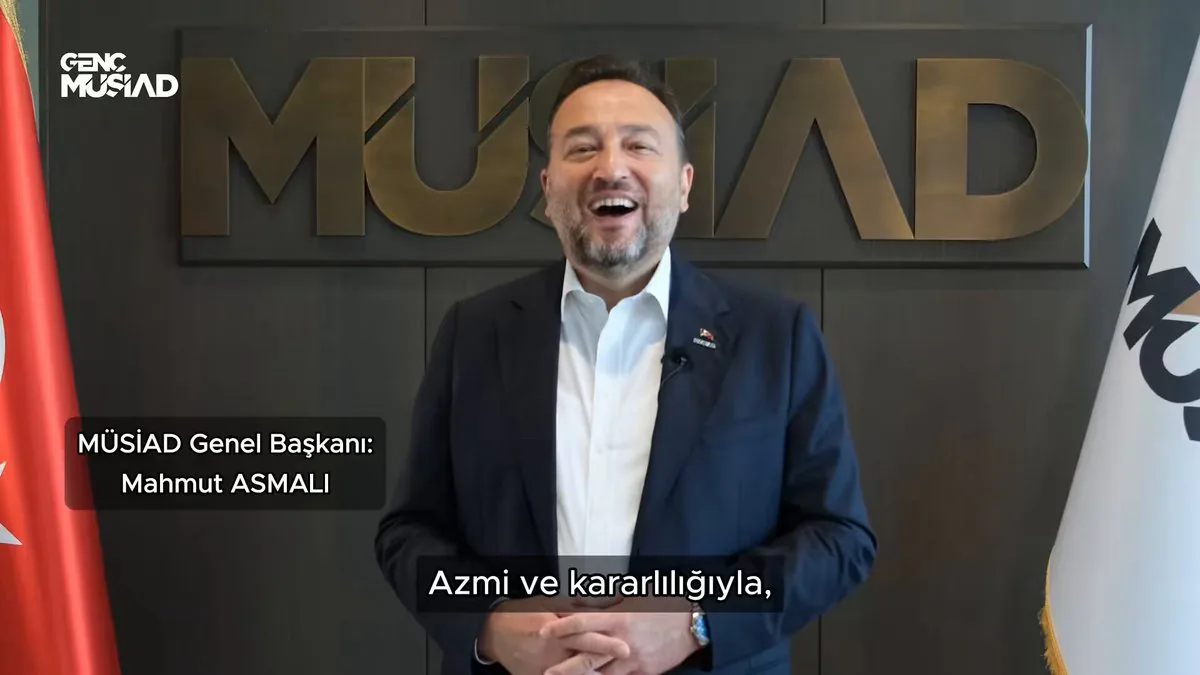 MÜSİAD Genel Başkanından Ödül Törenine Davet MÜSİAD Genel Başkanından Ödül Törenine Davet
