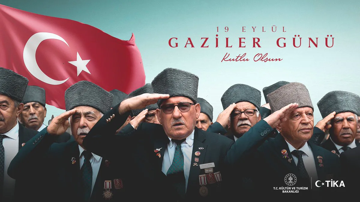 TİKA Gaziler Günü'nde Kahramanları Anma Mesajı Yayımladı TİKA Gaziler Günü'nde Kahramanları Anma Mesajı Yayımladı