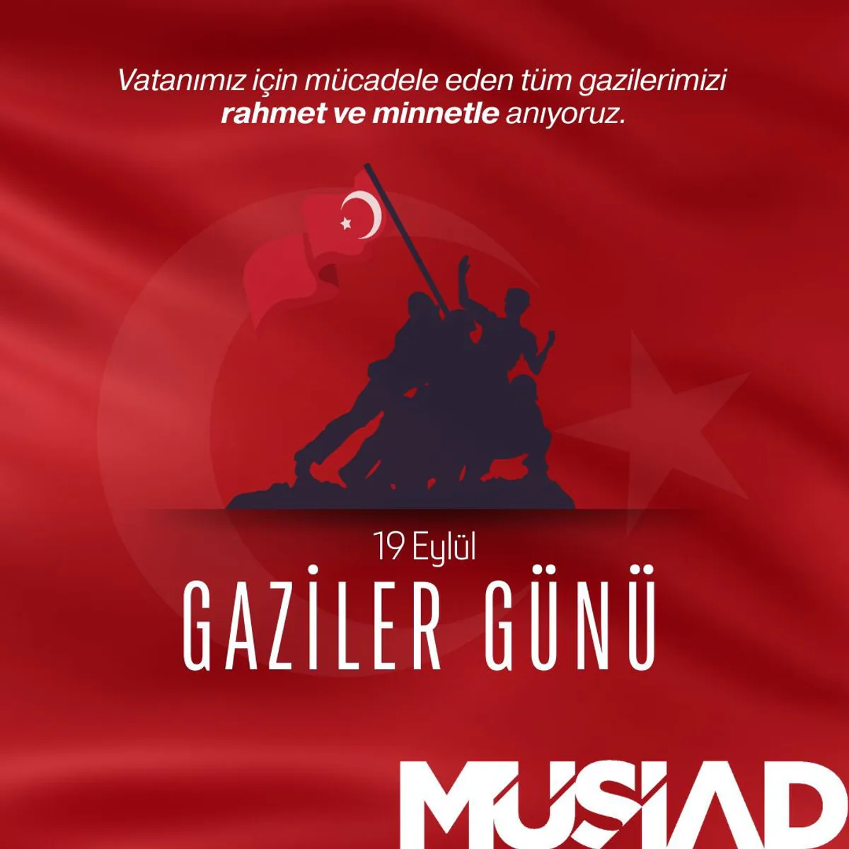 Gaziler Günü'nde Kahraman Gazilerimize Minnet ve Saygı Gaziler Günü'nde Kahraman Gazilerimize Minnet ve Saygı