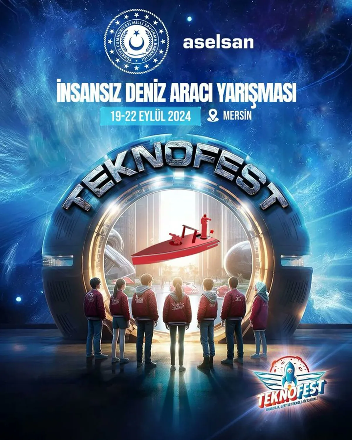 TEKNOFEST'de İnsansız Deniz Aracı Yarışması Düzenleniyor TEKNOFEST'de İnsansız Deniz Aracı Yarışması Düzenleniyor