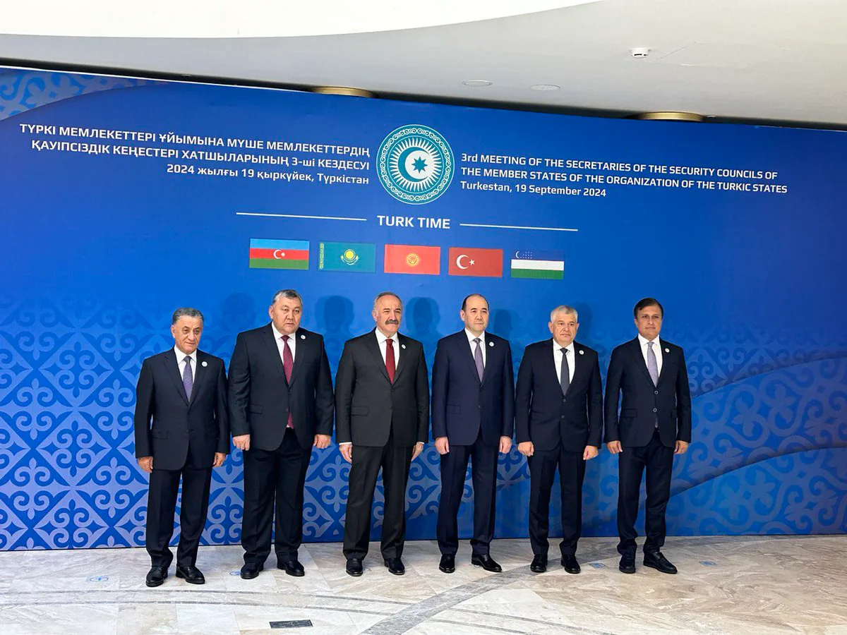 Türk Devletleri Teşkilatı Milli Güvenlik Konseyi Başkanları Türkistan’da Toplandı Türk Devletleri Teşkilatı Milli Güvenlik Konseyi Başkanları Türkistan’da Toplandı