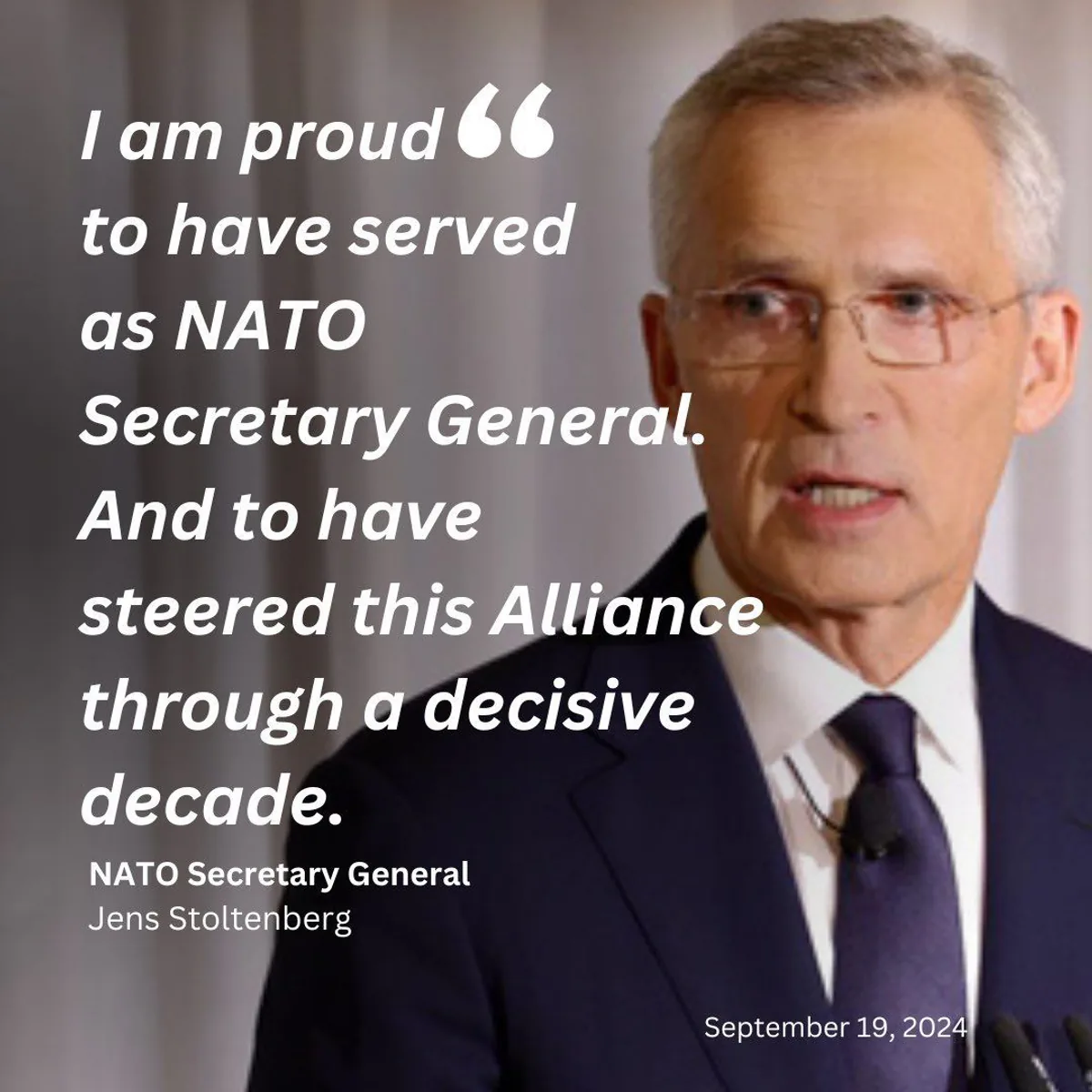 NATO Genel Sekreteri Jens Stoltenberg'den Önemli Dersler NATO Genel Sekreteri Jens Stoltenberg'den Önemli Dersler