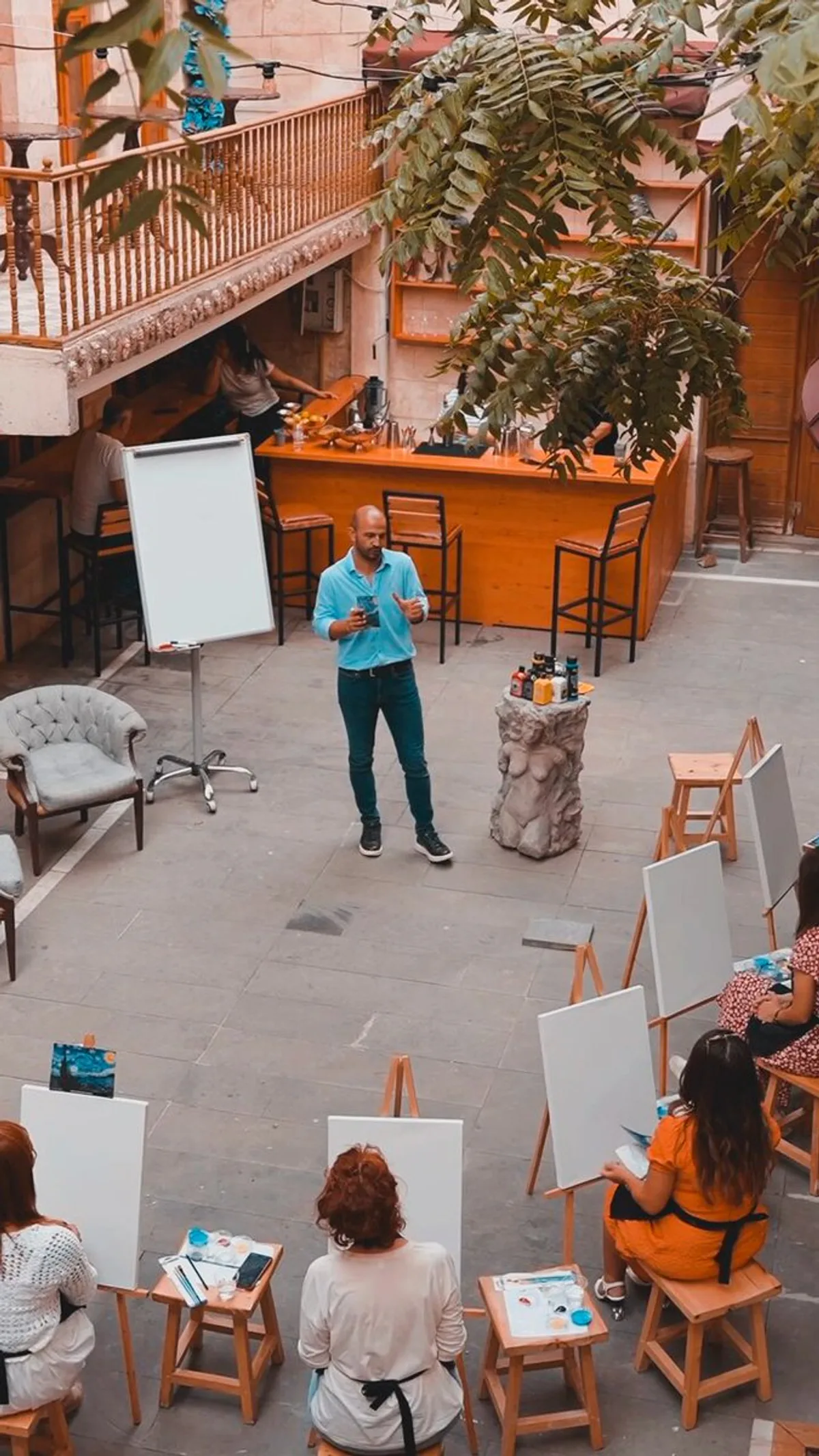 GastroANTEP Kültür Yolu Festivali'nde Resim Workshop'u Düzenlendi GastroANTEP Kültür Yolu Festivali'nde Resim Workshop'u Düzenlendi