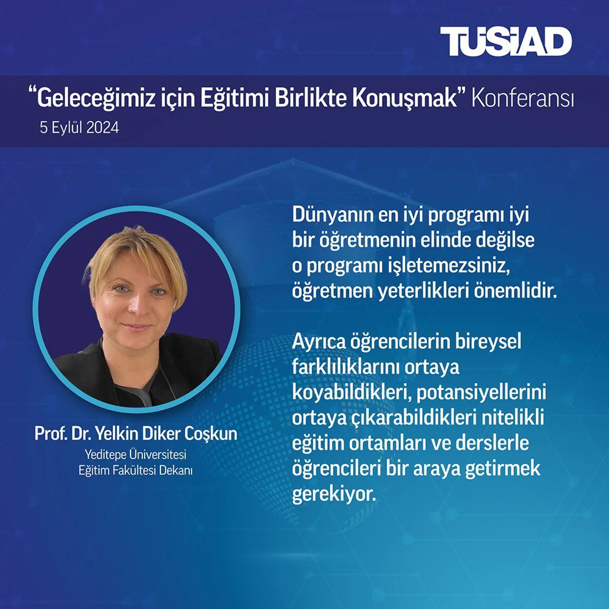 Geleceğimiz için Eğitimi Birlikte Konuşmak Geleceğimiz için Eğitimi Birlikte Konuşmak