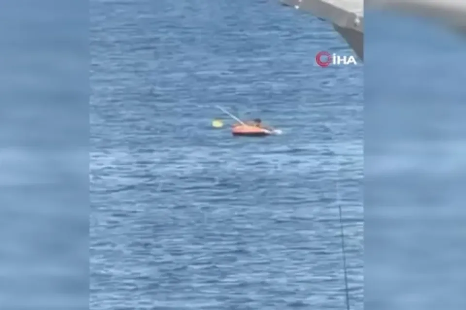 Bursa Mudanya'da Şişme Botla Açılan Çocuk İçin Kritik Müdahale görseli