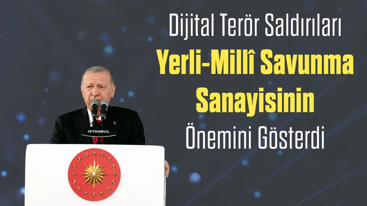 Cumhurbaşkanı Recep Tayyip Erdoğan'dan Savunma Sanayisinde Bağımsızlık Vurgusu Cumhurbaşkanı Recep Tayyip Erdoğan'dan Savunma Sanayisinde Bağımsızlık Vurgusu