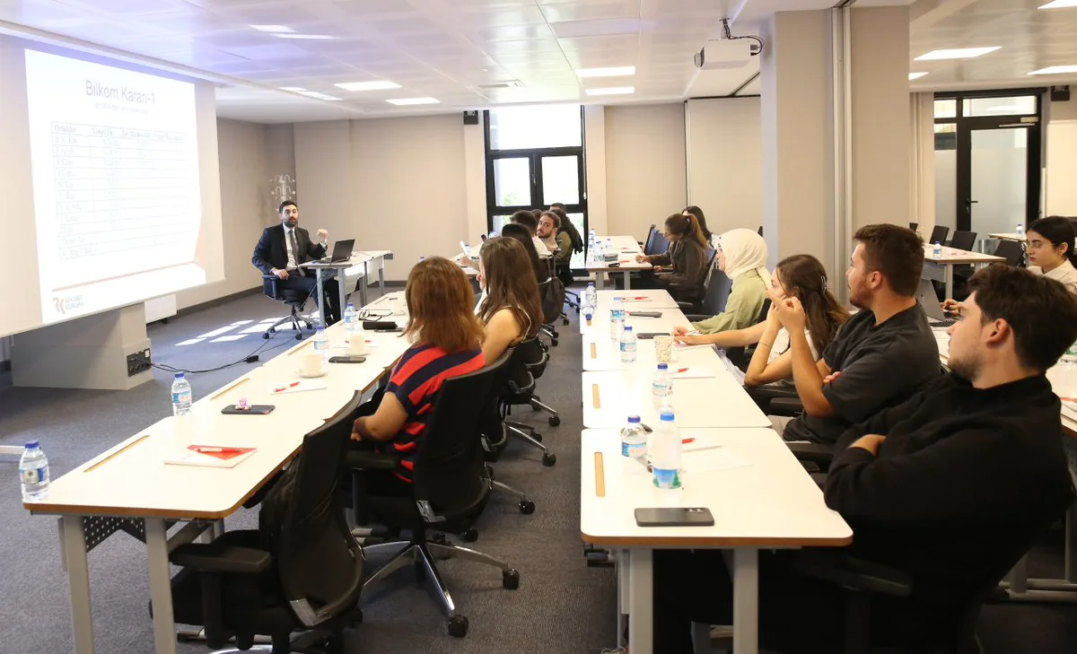 Eğitim Programı İçin Sertifika Töreni Düzenlendi Eğitim Programı İçin Sertifika Töreni Düzenlendi
