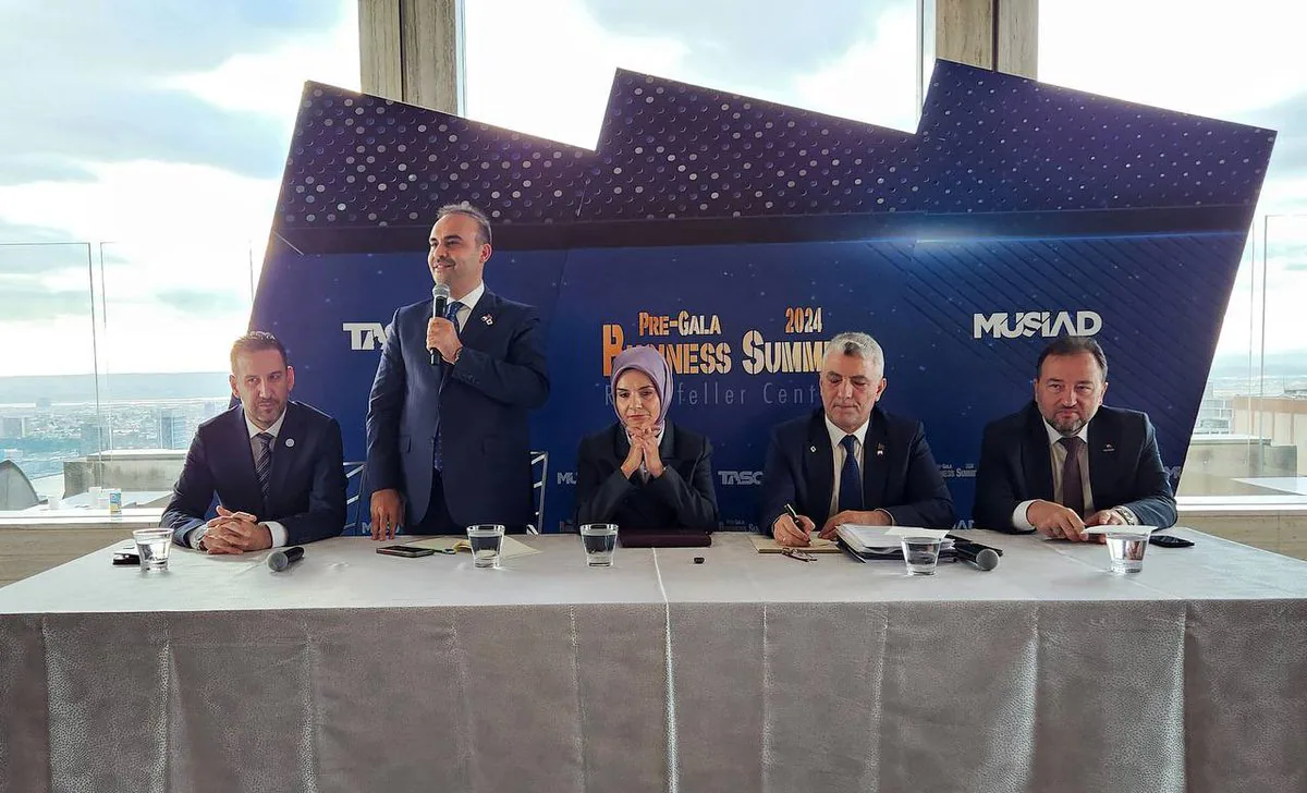 T.C. Sanayi ve Teknoloji Bakanı Mehmet Fatih KACIR, New York'ta Türk-Amerikan Ulusal Yönlendirme Komitesi (TASC) ve MÜSİAD ile Buluştu T.C. Sanayi ve Teknoloji Bakanı Mehmet Fatih KACIR, New York'ta Türk-Amerikan Ulusal Yönlendirme Komitesi (TASC) ve MÜSİAD ile Buluştu