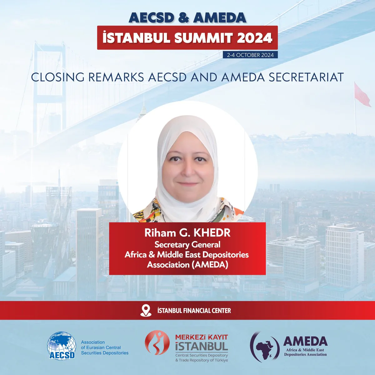 Afrika ve Orta Doğu Depo Yönetimleri Derneği (AMEDA) Genel Sekreteri, 2024 İstanbul Zirvesi'nde Konuşacak Afrika ve Orta Doğu Depo Yönetimleri Derneği (AMEDA) Genel Sekreteri, 2024 İstanbul Zirvesi'nde Konuşacak