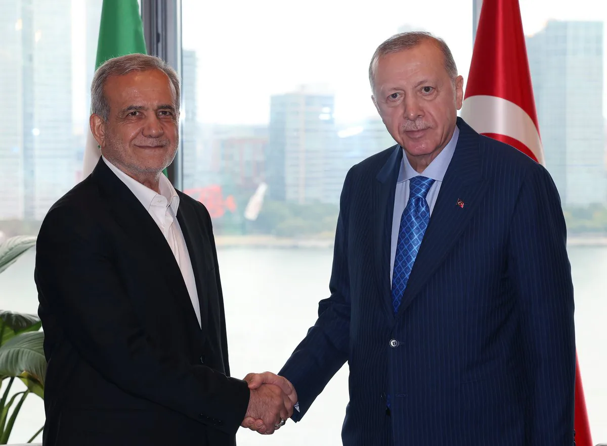 Cumhurbaşkanı Erdoğan, New York’ta İran Cumhurbaşkanı ile Görüştü Cumhurbaşkanı Erdoğan, New York’ta İran Cumhurbaşkanı ile Görüştü