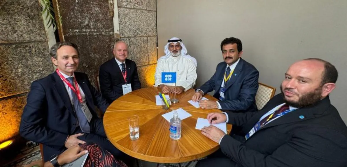 OPEC Genel Sekreteri Haitham Al Ghais, Equinor CEO'su Anders Opedal ile Görüşme Gerçekleştirdi OPEC Genel Sekreteri Haitham Al Ghais, Equinor CEO'su Anders Opedal ile Görüşme Gerçekleştirdi