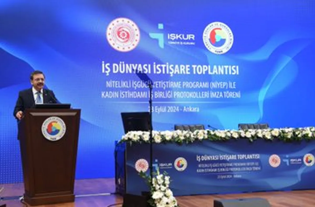TOBB'dan İş Dünyası İstişare Toplantısı Düzenlendi TOBB'dan İş Dünyası İstişare Toplantısı Düzenlendi