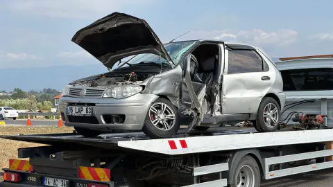 Bolu'da D-100 Karayolunda Trafik Kazası: 6 Yaralı