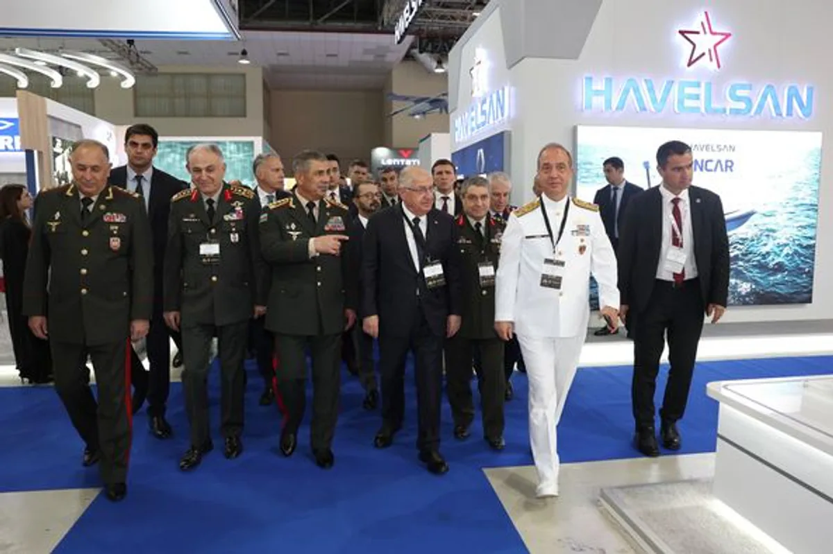 Millî Savunma Bakanı ve TSK Komutanları ADEX 2024 Fuarı'na Katıldı Millî Savunma Bakanı ve TSK Komutanları ADEX 2024 Fuarı'na Katıldı