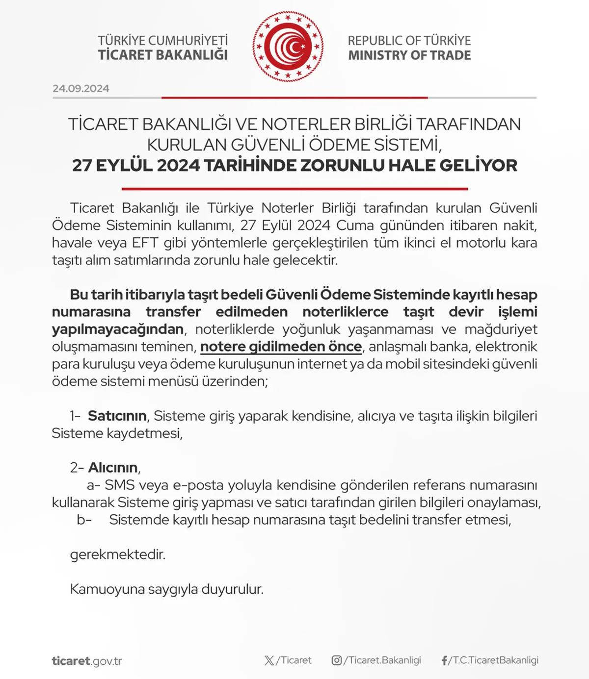 Güvenli Ödeme Sistemi Zorunlu Hale Geliyor Güvenli Ödeme Sistemi Zorunlu Hale Geliyor