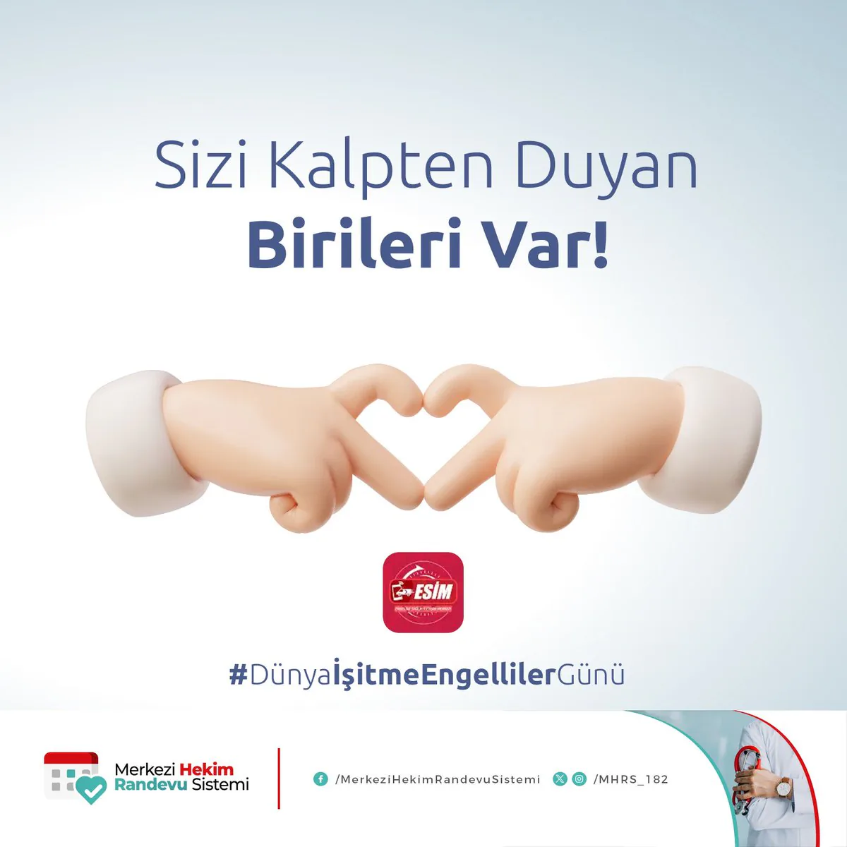 Engelsiz Sağlık İletişim Merkezi 7/24 Hizmette Engelsiz Sağlık İletişim Merkezi 7/24 Hizmette