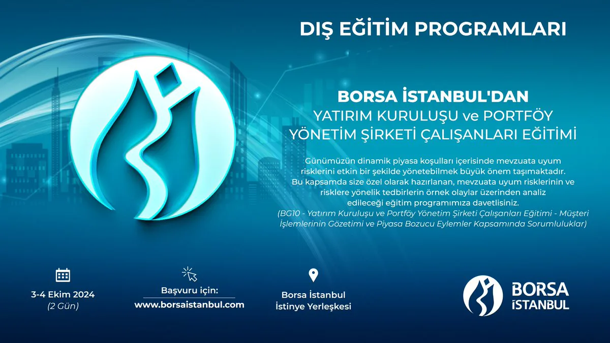Borsa İstanbul Grubu Dış Eğitim Programlarına Devam Ediyor Borsa İstanbul Grubu Dış Eğitim Programlarına Devam Ediyor