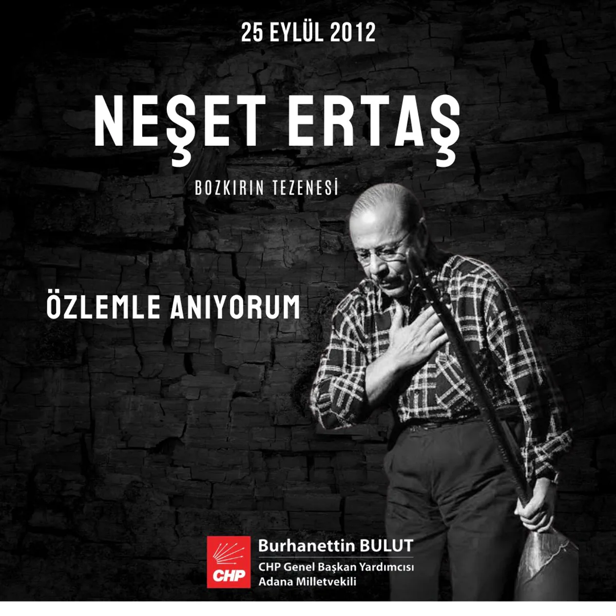 Neşet Ertaş’ın Anma Yıldönümü Neşet Ertaş’ın Anma Yıldönümü