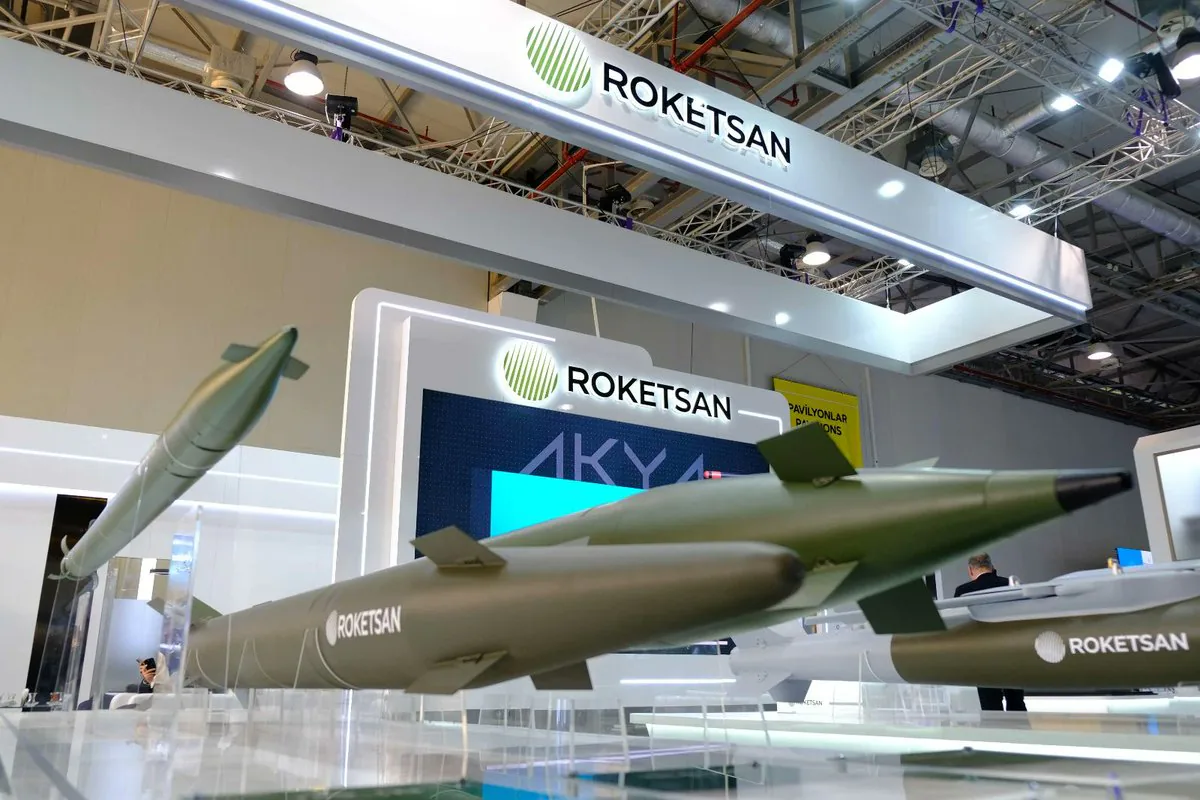 ROKETSAN, ADEX Fuarında Azerbaycan'da Ürünlerini Sergiliyor ROKETSAN, ADEX Fuarında Azerbaycan'da Ürünlerini Sergiliyor