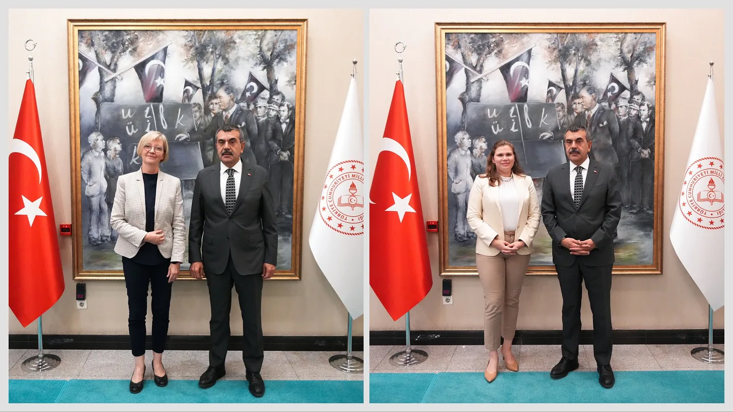 Bakan Tekin, Büyükelçileri Kabul Etti Bakan Tekin, Büyükelçileri Kabul Etti