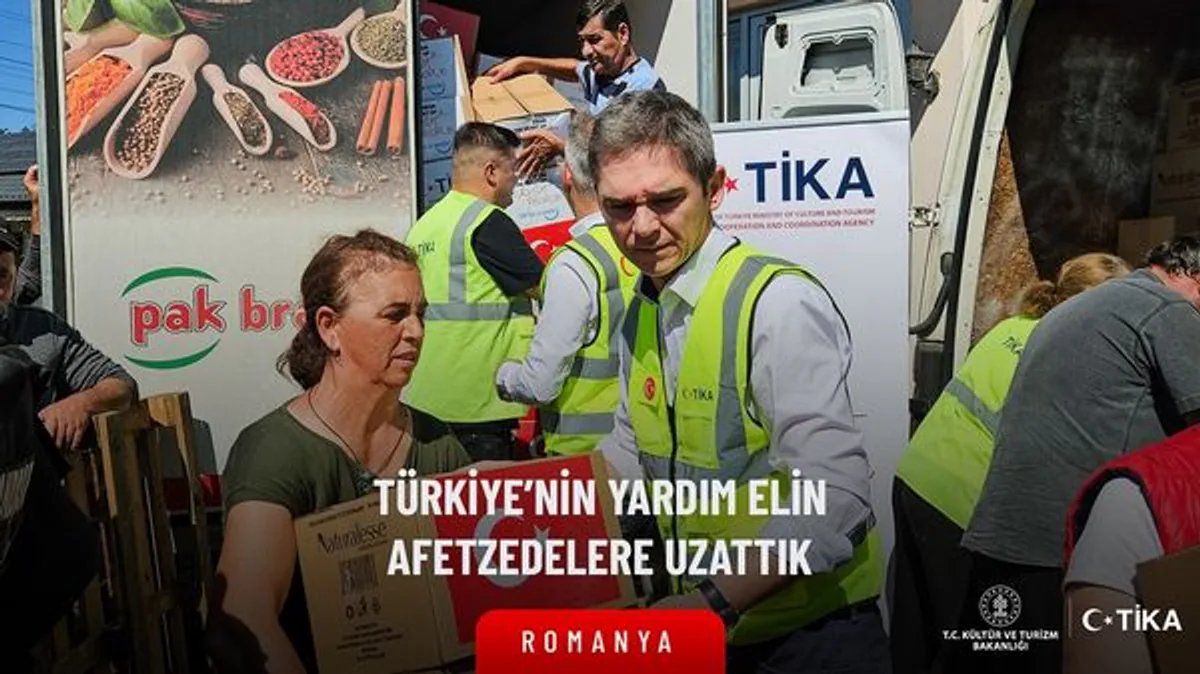 Türkiye'nin Yardım Eli Romanya'da Türkiye'nin Yardım Eli Romanya'da