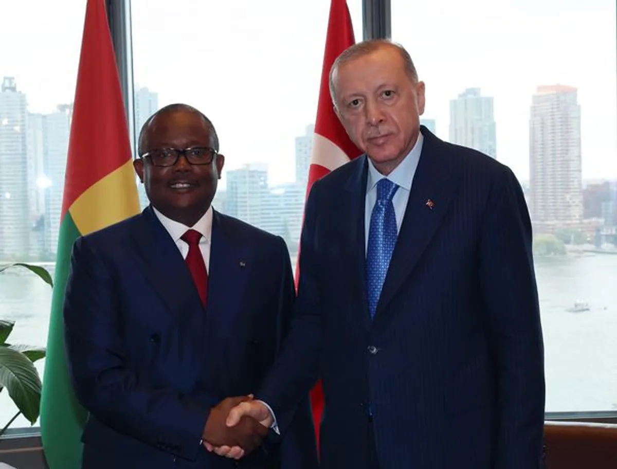 Cumhurbaşkanı Erdoğan, Gine Bissau Cumhurbaşkanı ile Görüştü Cumhurbaşkanı Erdoğan, Gine Bissau Cumhurbaşkanı ile Görüştü
