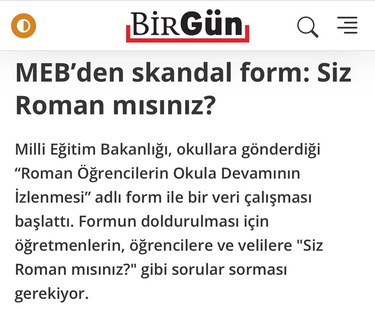 Milli Eğitim Bakanlığı’ndan Skandal Uygulama Milli Eğitim Bakanlığı’ndan Skandal Uygulama